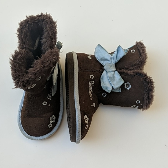 skechers baby boots